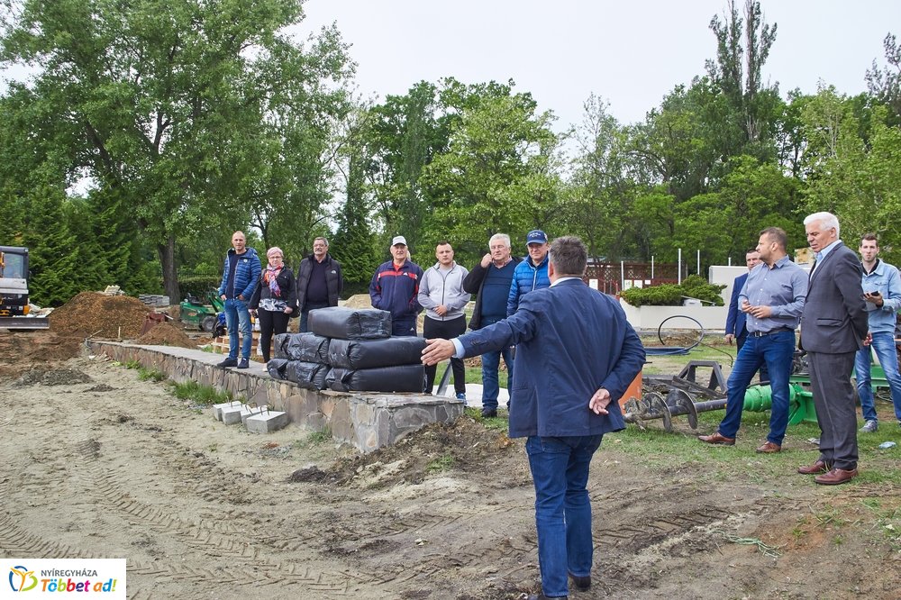 Helyszíni szemle a Tófürdőn