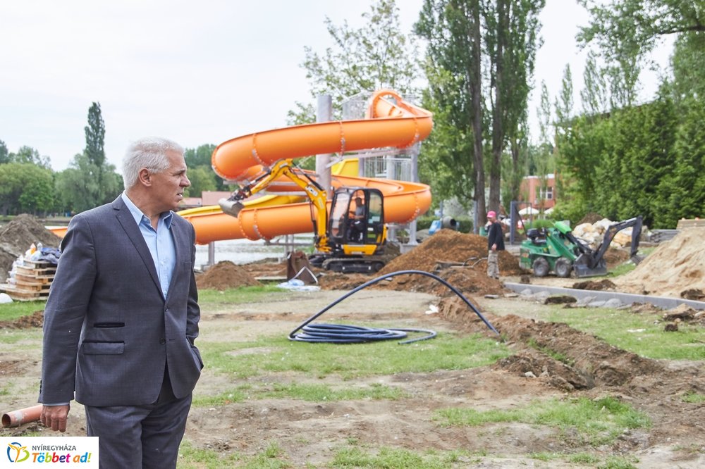 Helyszíni szemle a Tófürdőn