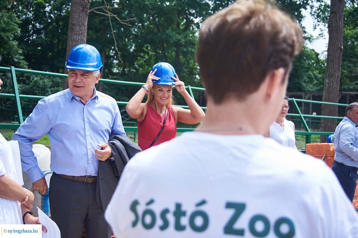 Helyszíni szemle az Indiaház és Madárröpde munkálatainál