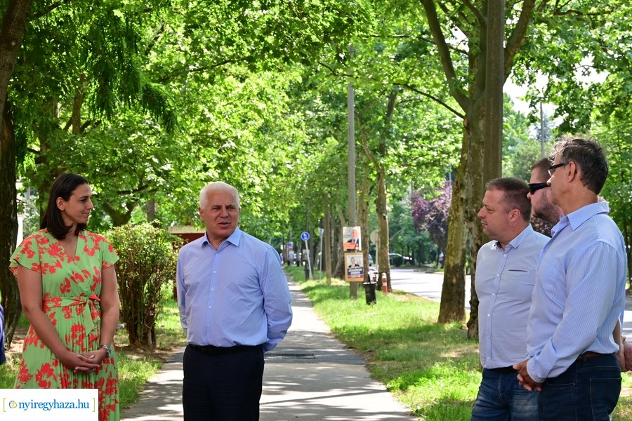 Helyszíni szemle az Ószőlő és Fürdő utcán