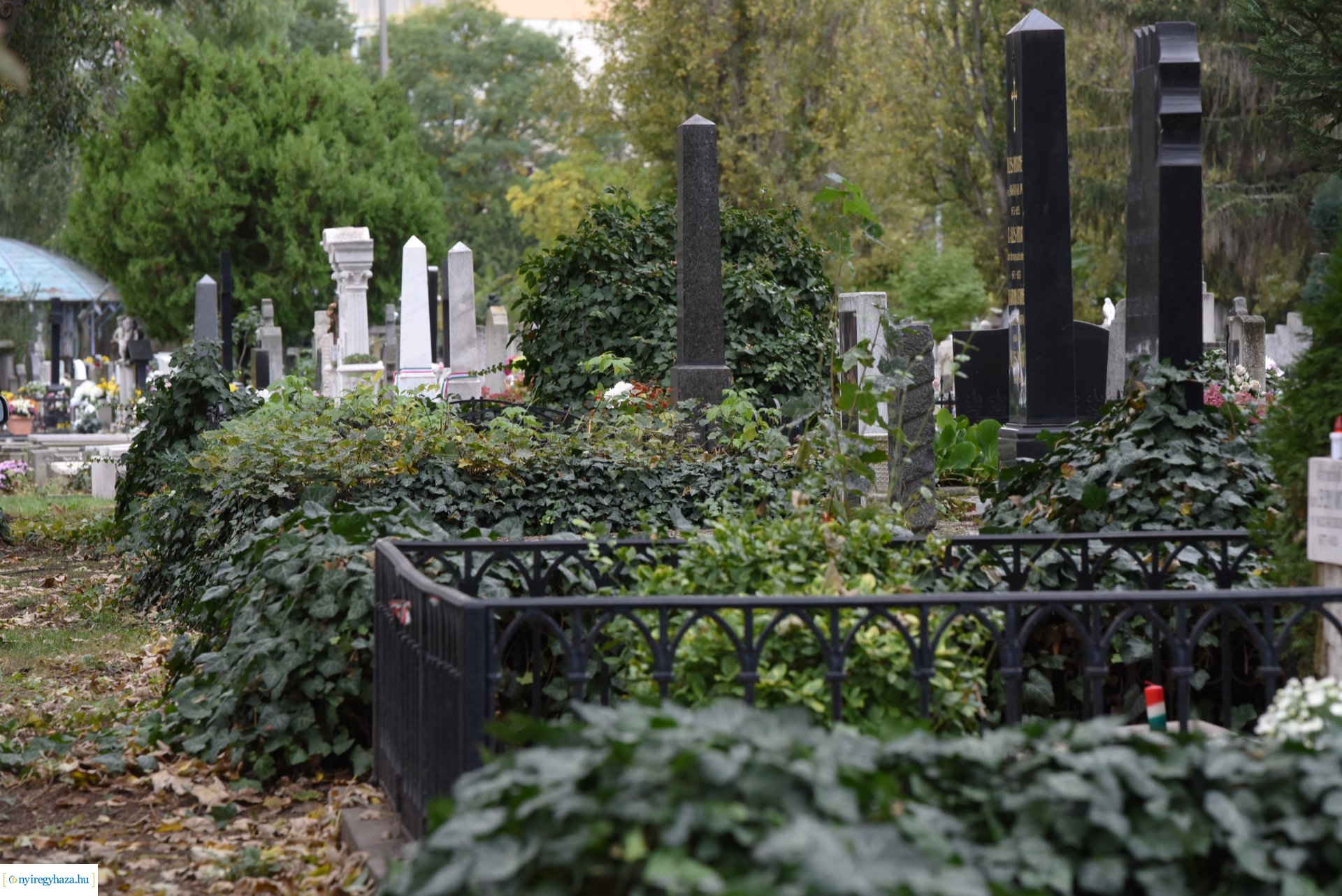 Hétvégén is sokan látogattak ki  az Északi Temtőbe