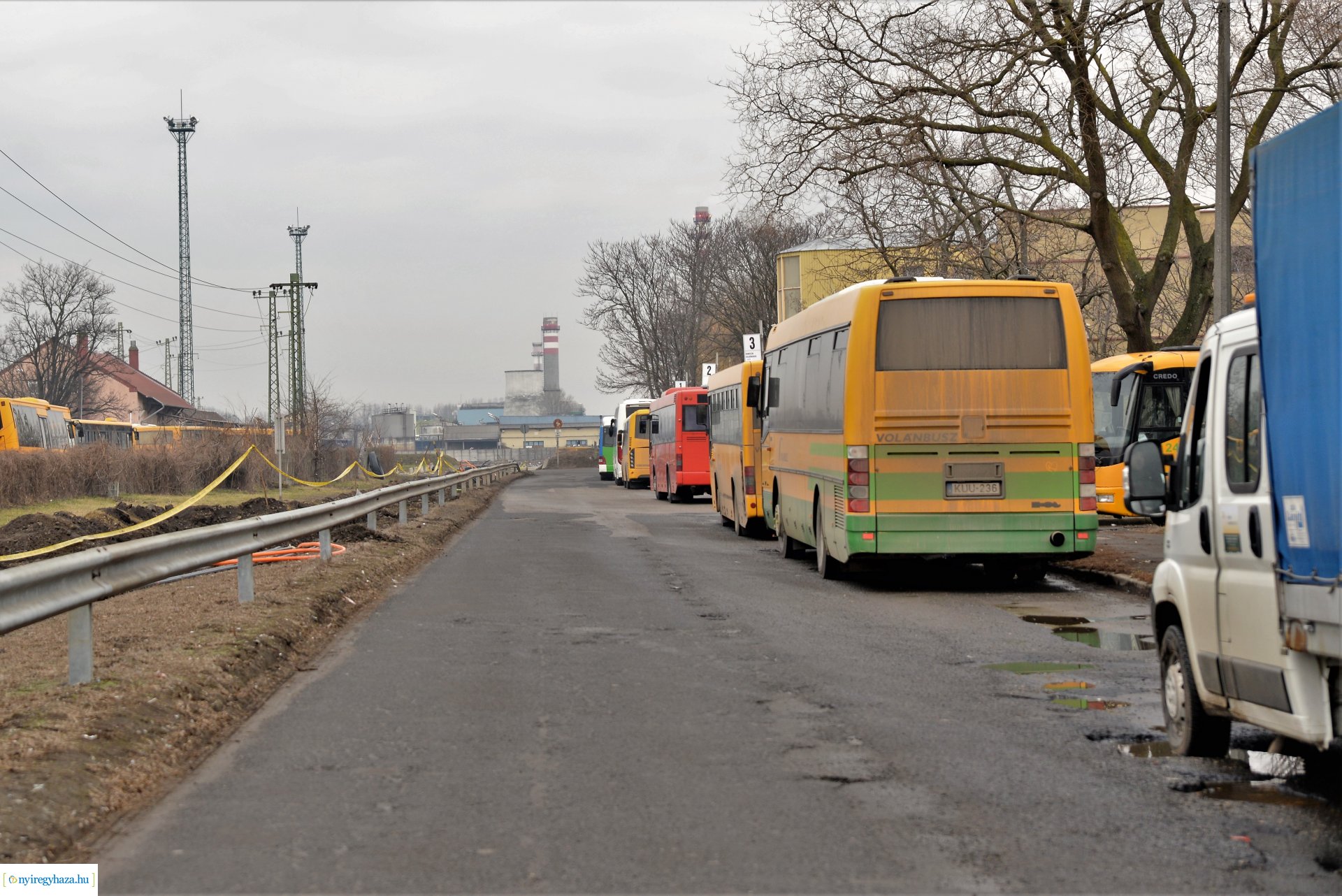 Hidegkátyúzási munkákat végez a NYÍRVV