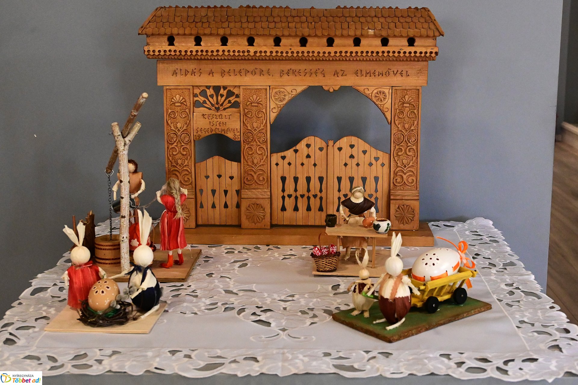 Hímestojás és csuhébaba kiállításmegnyitó a Kállay Gyűjteményben