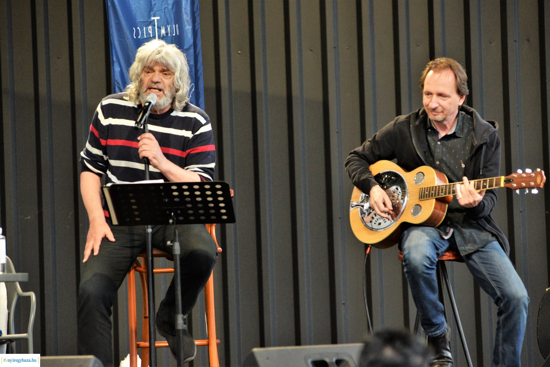 Hobo a Szindbád pódiumszínpadán a 10. Színházi Olimpia programsorozatában