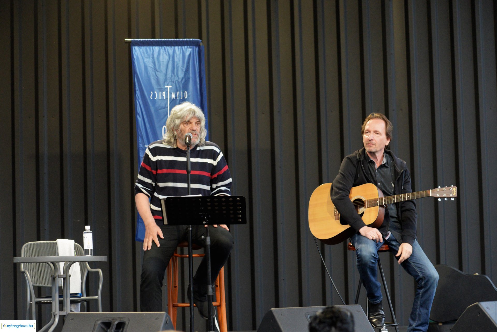 Hobo a Szindbád pódiumszínpadán a 10. Színházi Olimpia programsorozatában