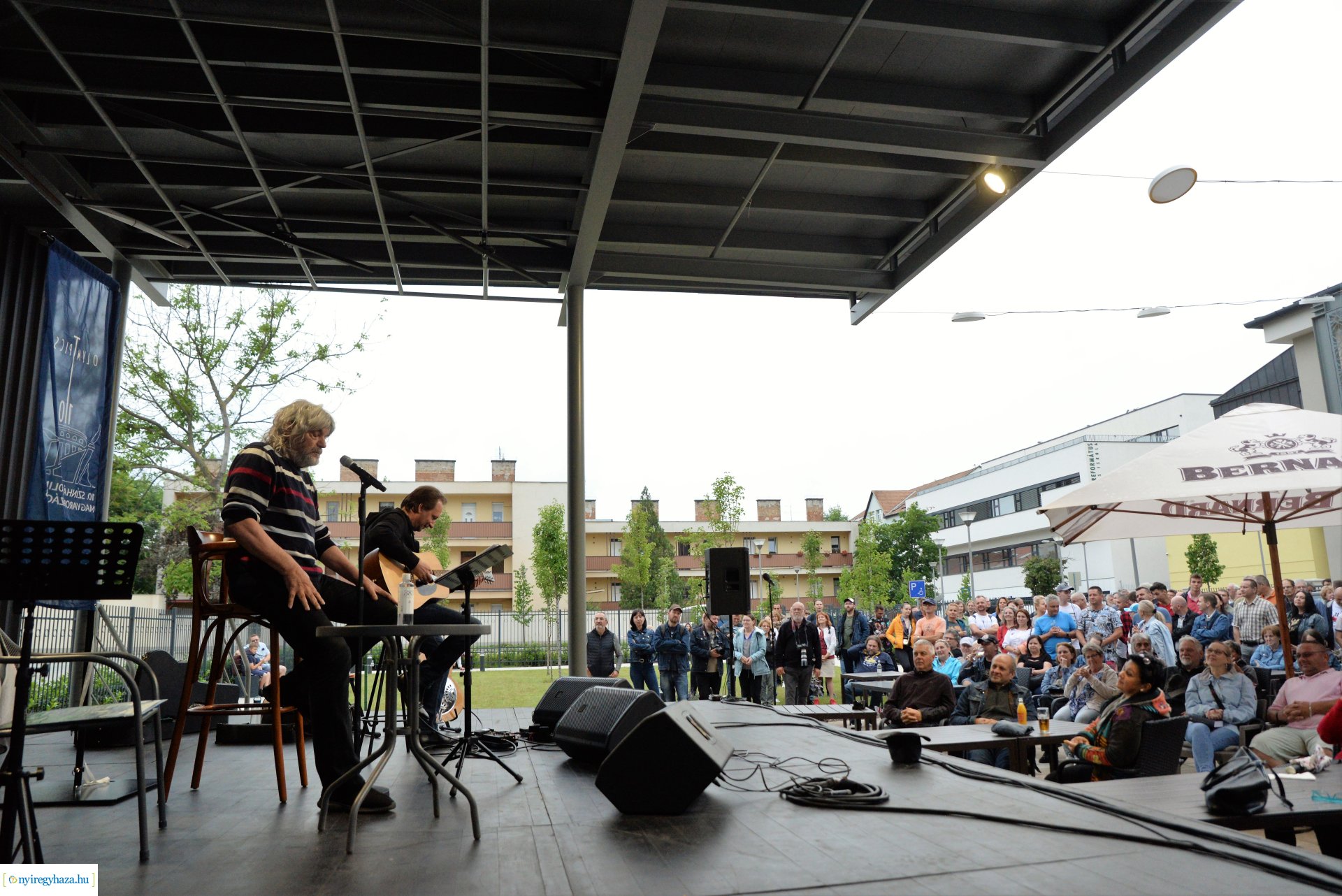 Hobo a Szindbád pódiumszínpadán a 10. Színházi Olimpia programsorozatában