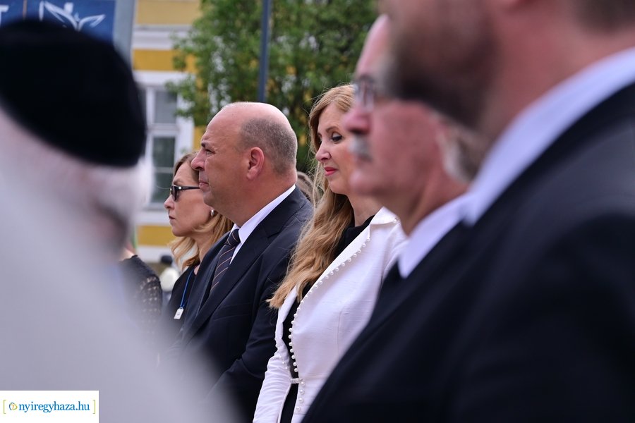 Holokauszt 80 - emlékmű avatás 2024