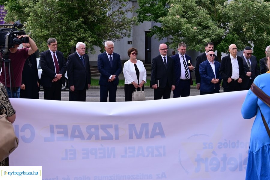 Holokauszt 80 - emlékmű avatás 2024