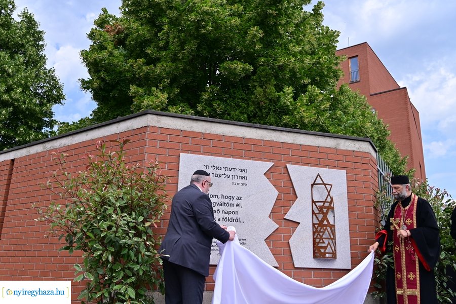 Holokauszt 80 - emlékmű avatás 2024