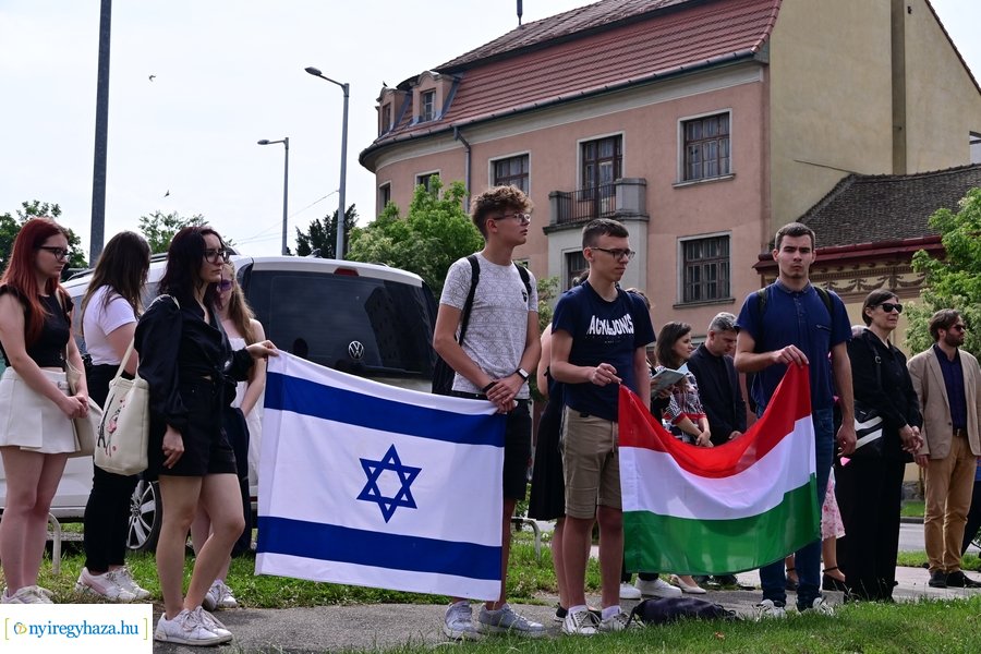 Holokauszt 80 - emlékmű avatás 2024