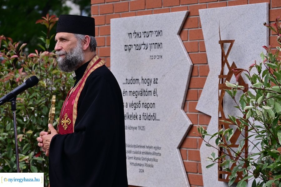 Holokauszt 80 - emlékmű avatás 2024