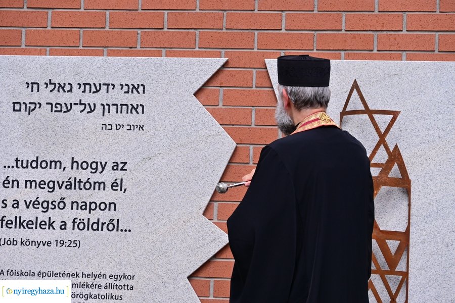 Holokauszt 80 - emlékmű avatás 2024