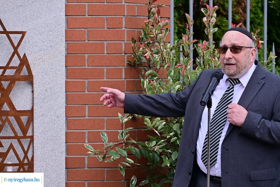 Holokauszt 80 - emlékmű avatás 2024