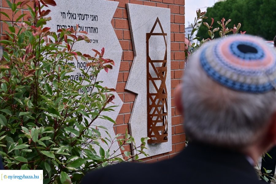 Holokauszt 80 - emlékmű avatás 2024