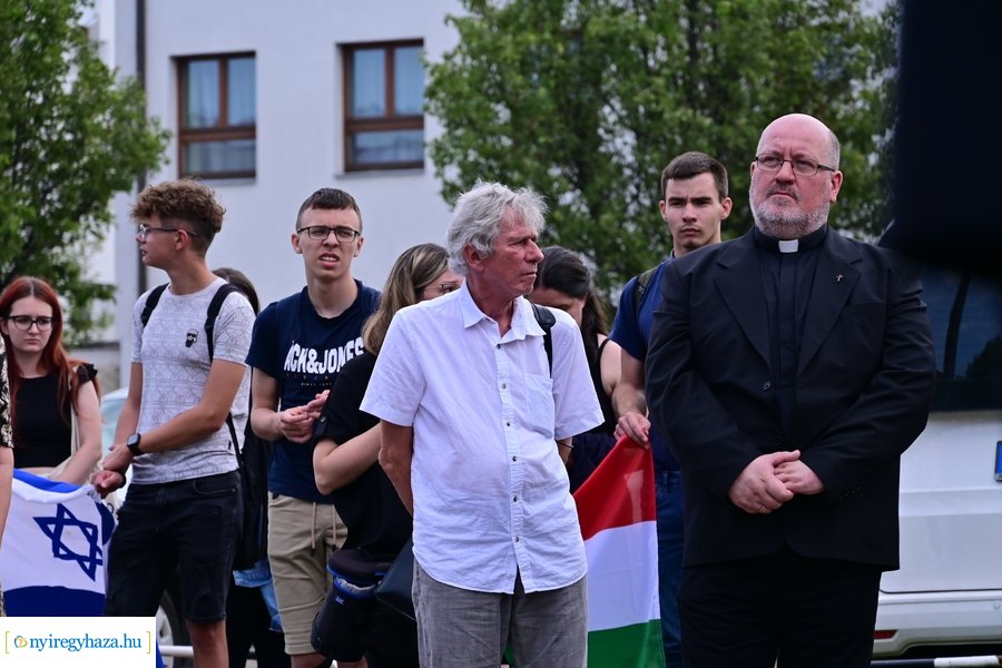 Holokauszt 80 - emlékmű avatás 2024