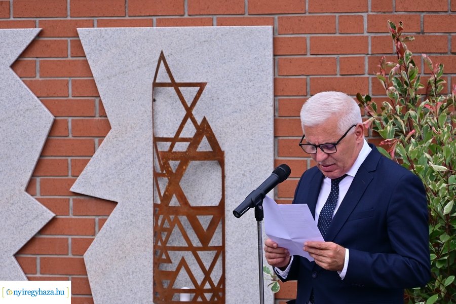 Holokauszt 80 - emlékmű avatás 2024