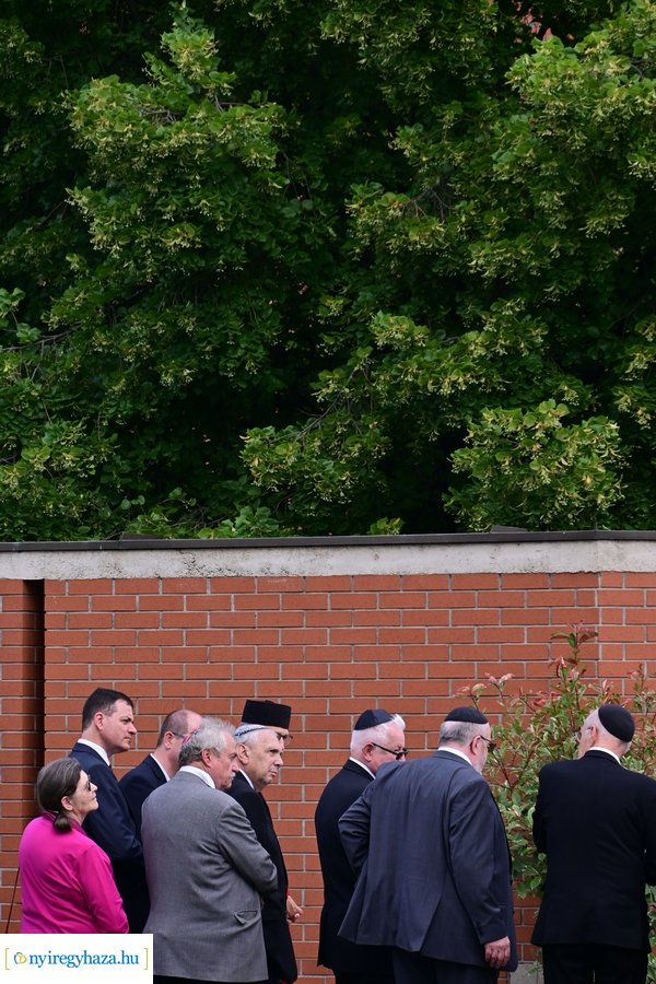 Holokauszt 80 - emlékmű avatás 2024