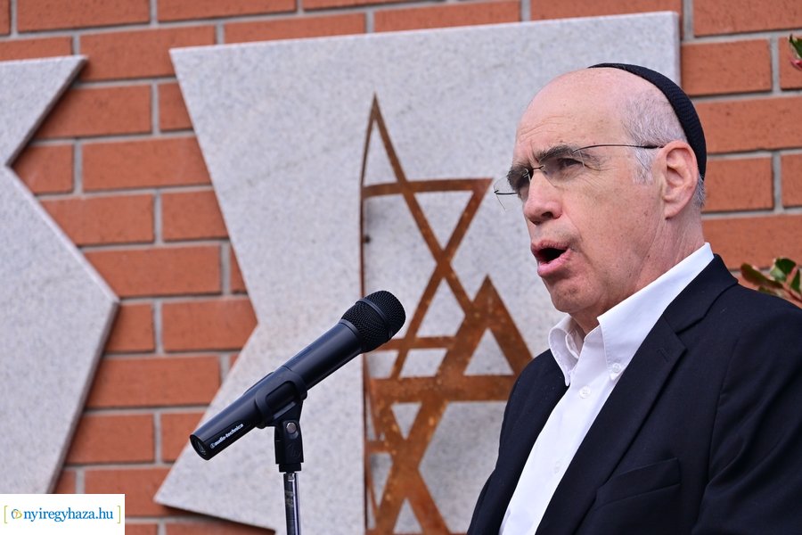 Holokauszt 80 - emlékmű avatás 2024