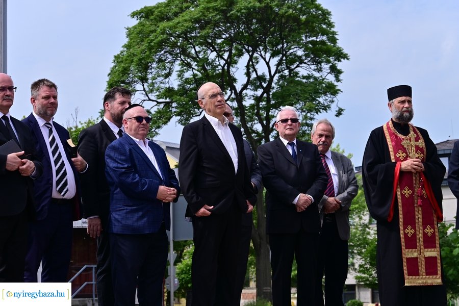 Holokauszt 80 - emlékmű avatás 2024