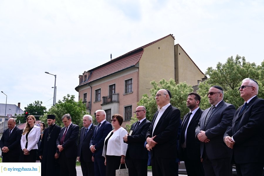 Holokauszt 80 - emlékmű avatás 2024