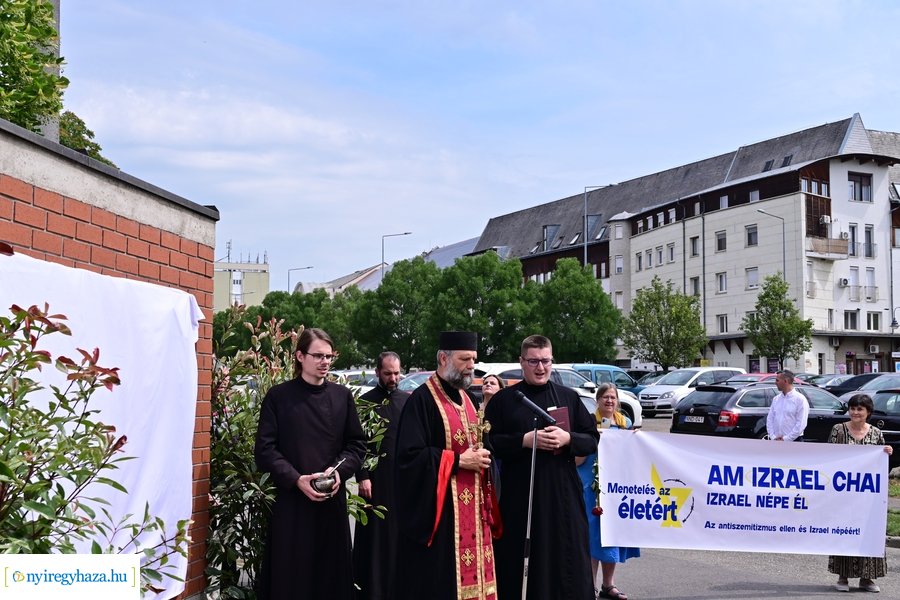 Holokauszt 80 - emlékmű avatás 2024