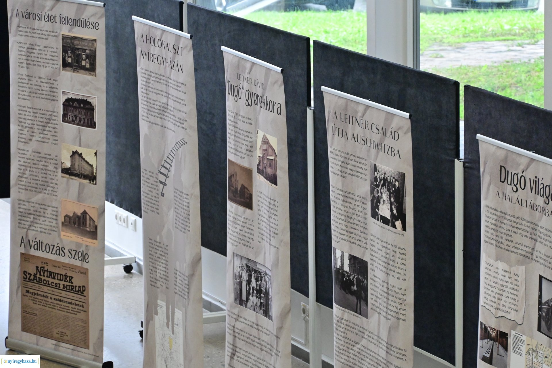 Holokauszt kiállítás a művelődési házban 20241011