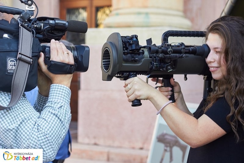 Honvédelmi előadás a múzeumban