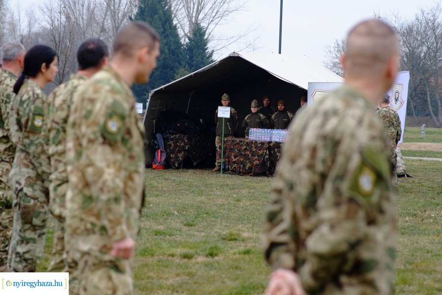 Honvédségi futás a Ligetben