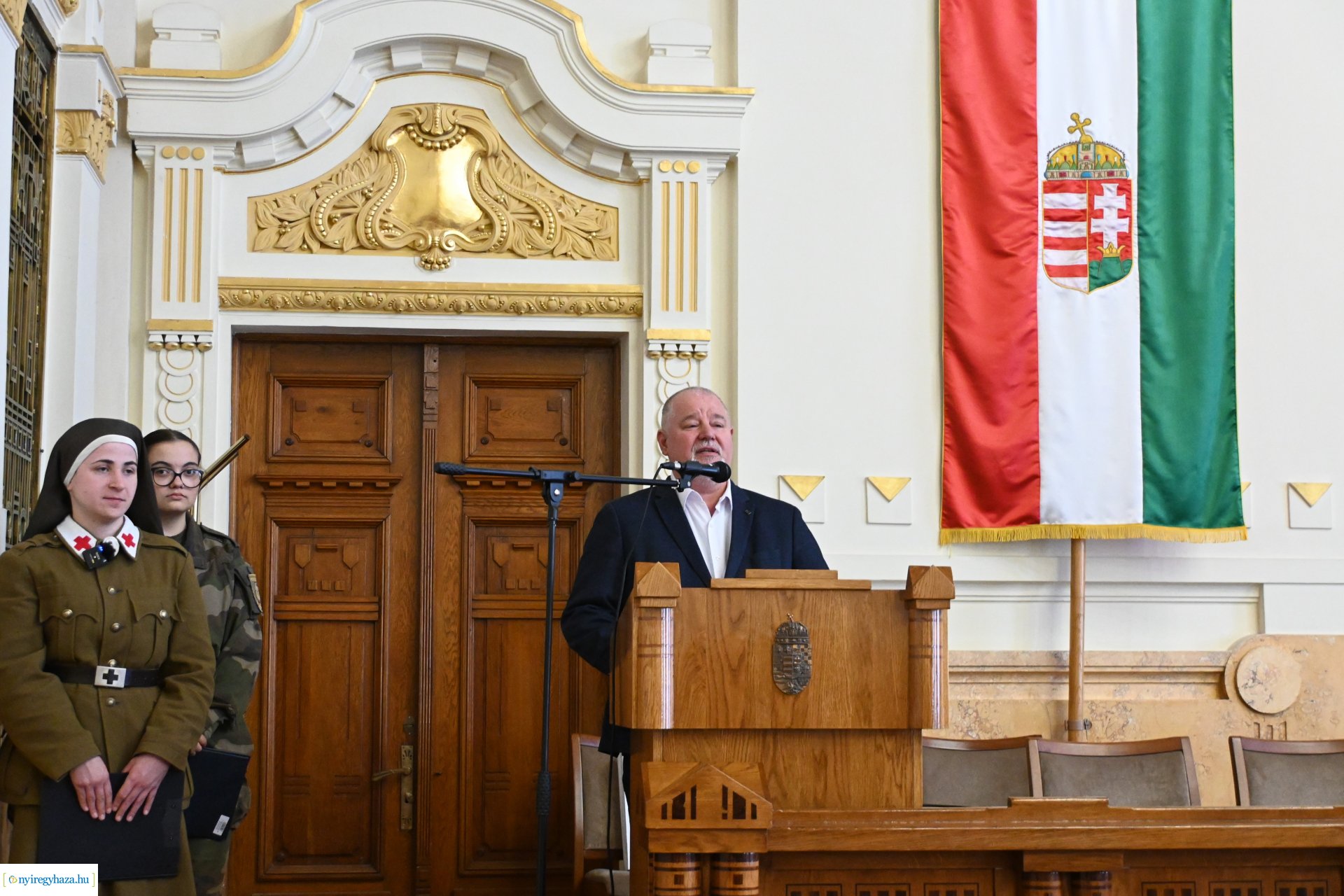 Honvédsuli Egyesület - csapatzászló átadás