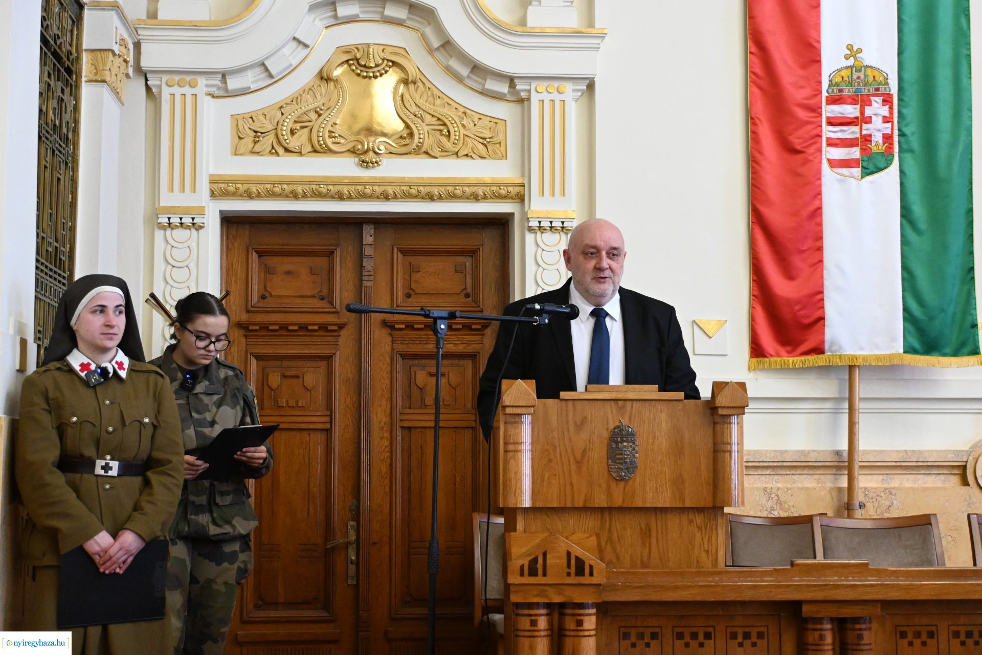 Honvédsuli Egyesület - csapatzászló átadás