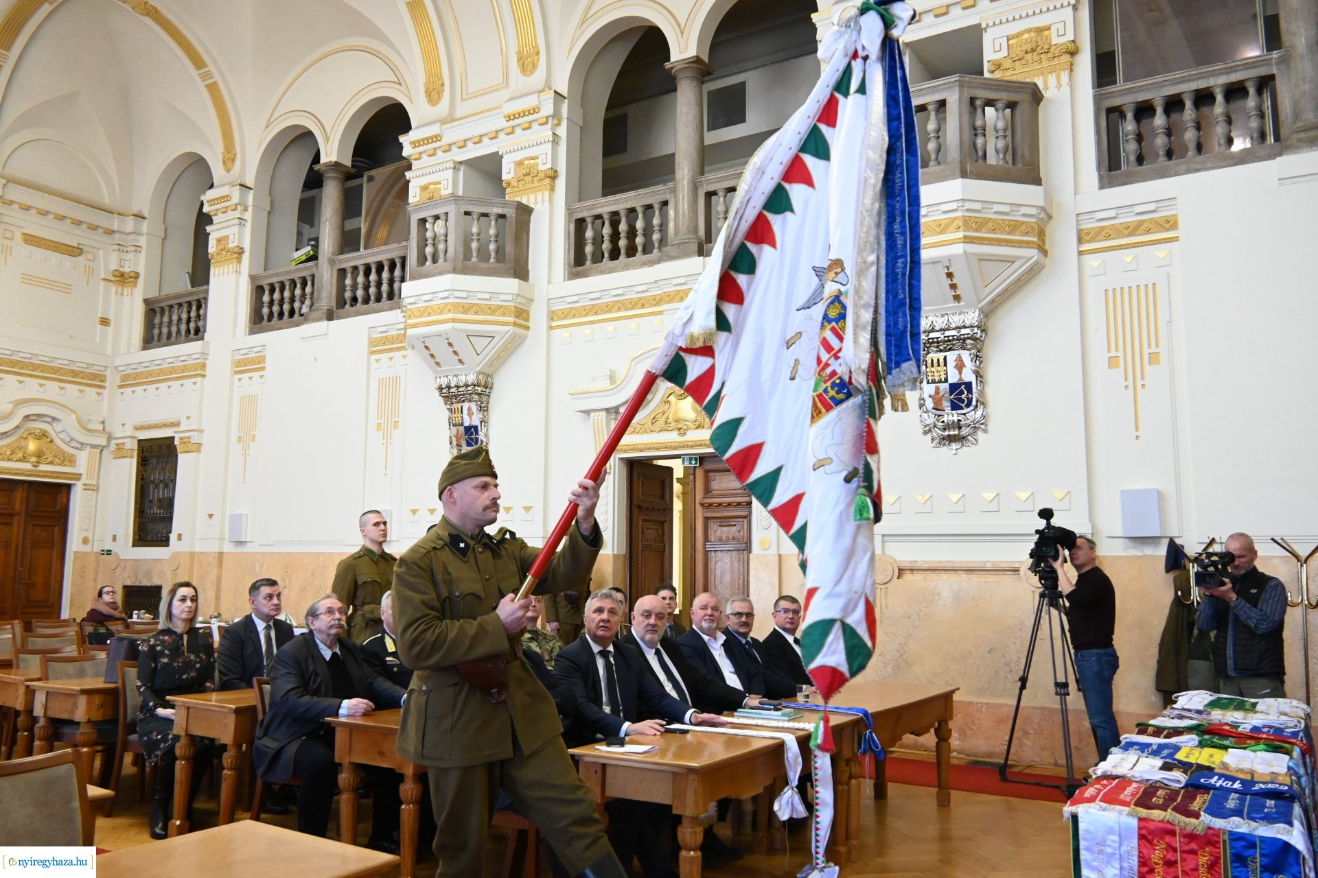 Honvédsuli Egyesület - csapatzászló átadás