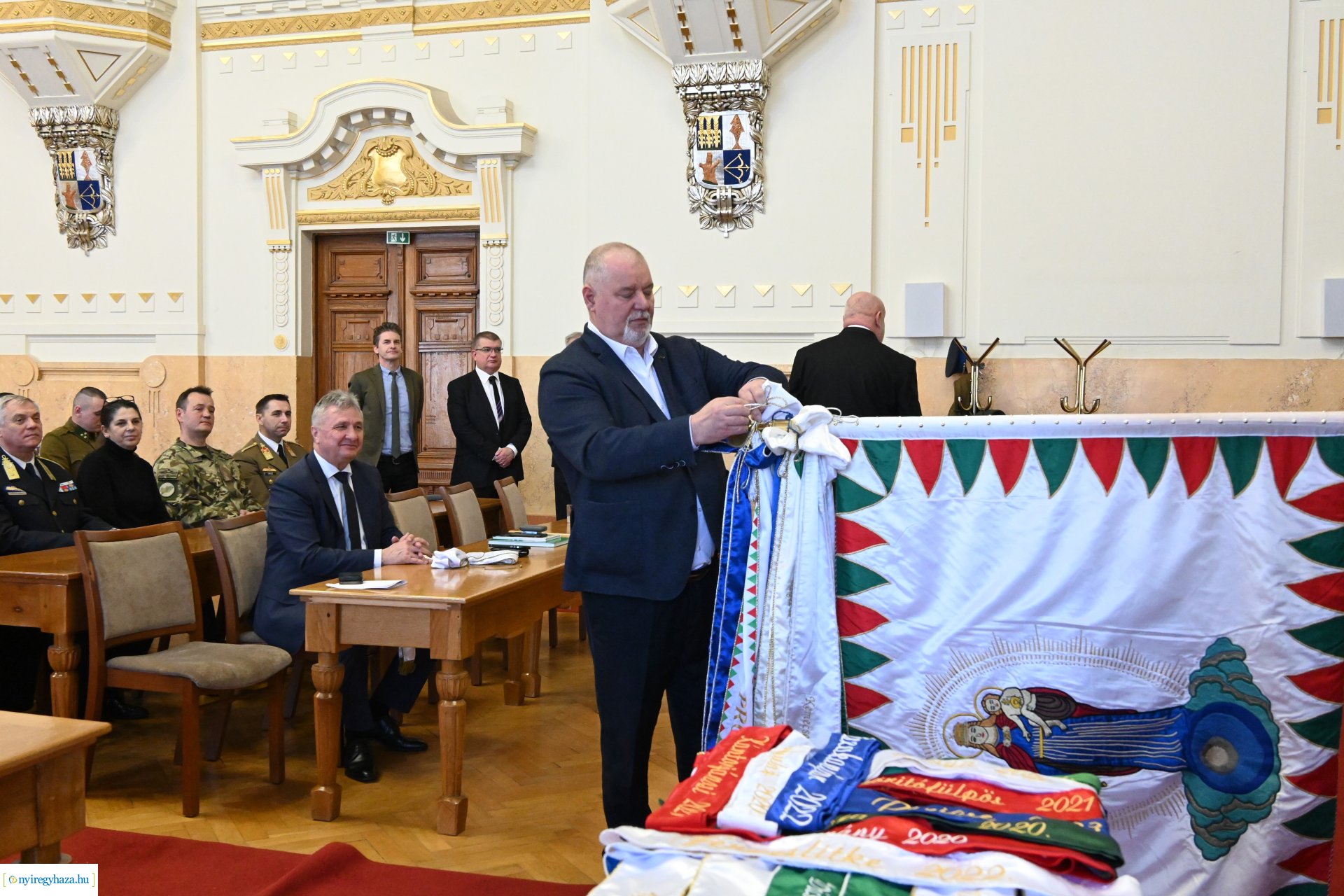 Honvédsuli Egyesület - csapatzászló átadás