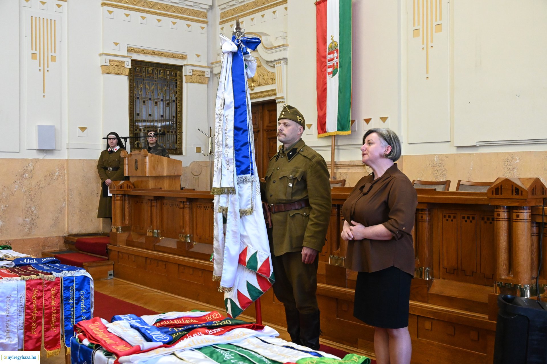 Honvédsuli Egyesület - csapatzászló átadás