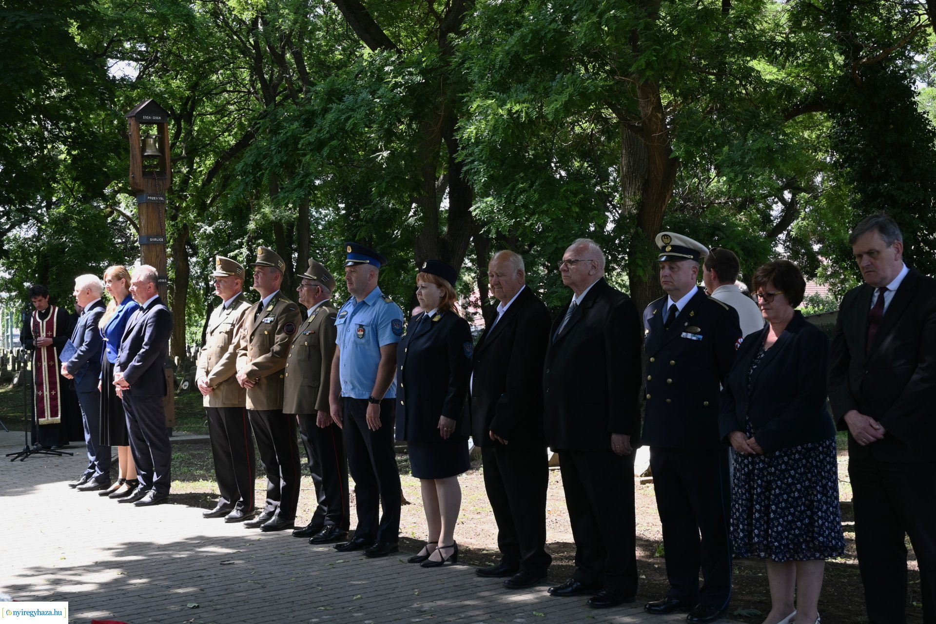 Hősök napja 2024 - koszorúzás a Hősök temetőjében