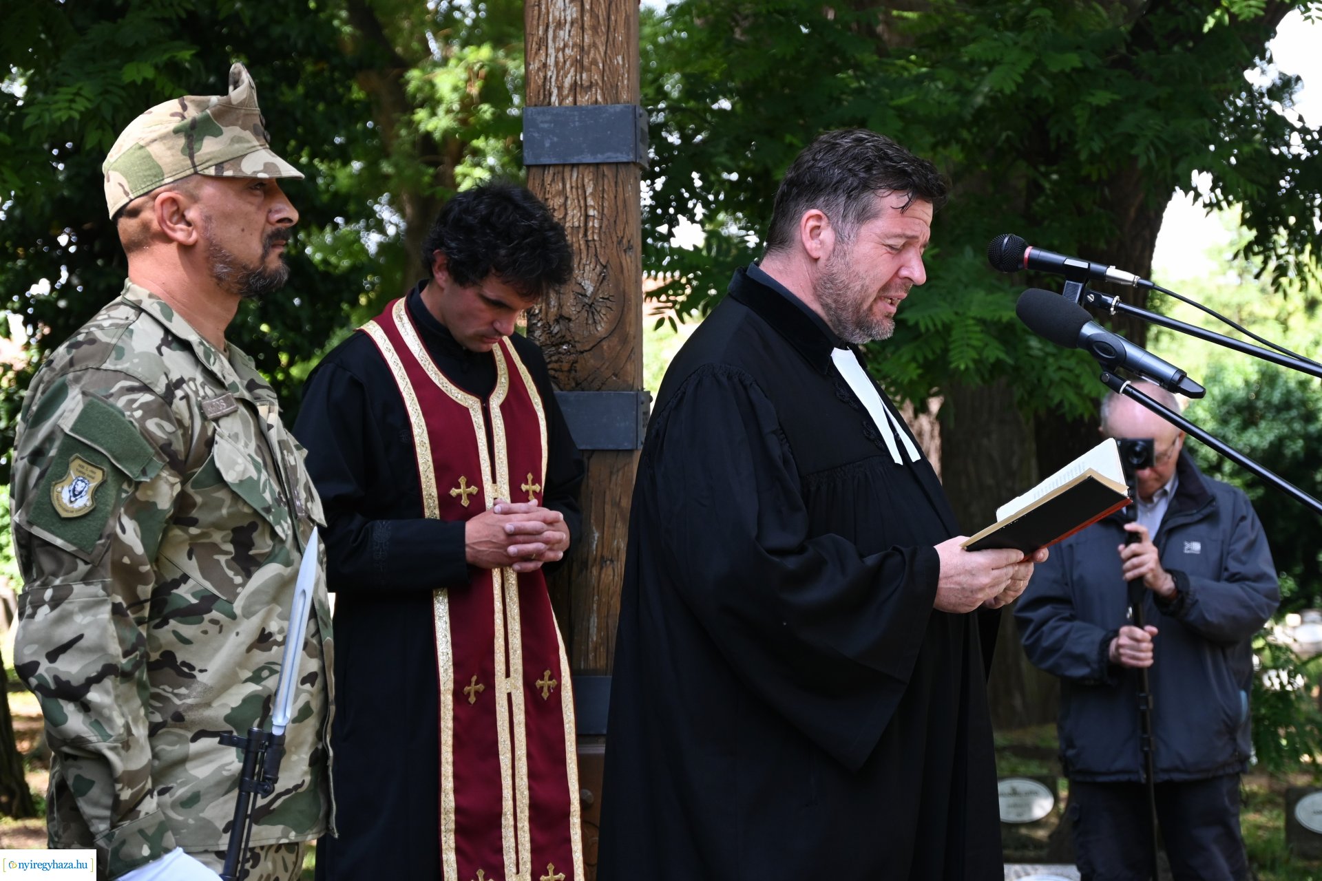 Hősök napja 2024 - koszorúzás a Hősök temetőjében