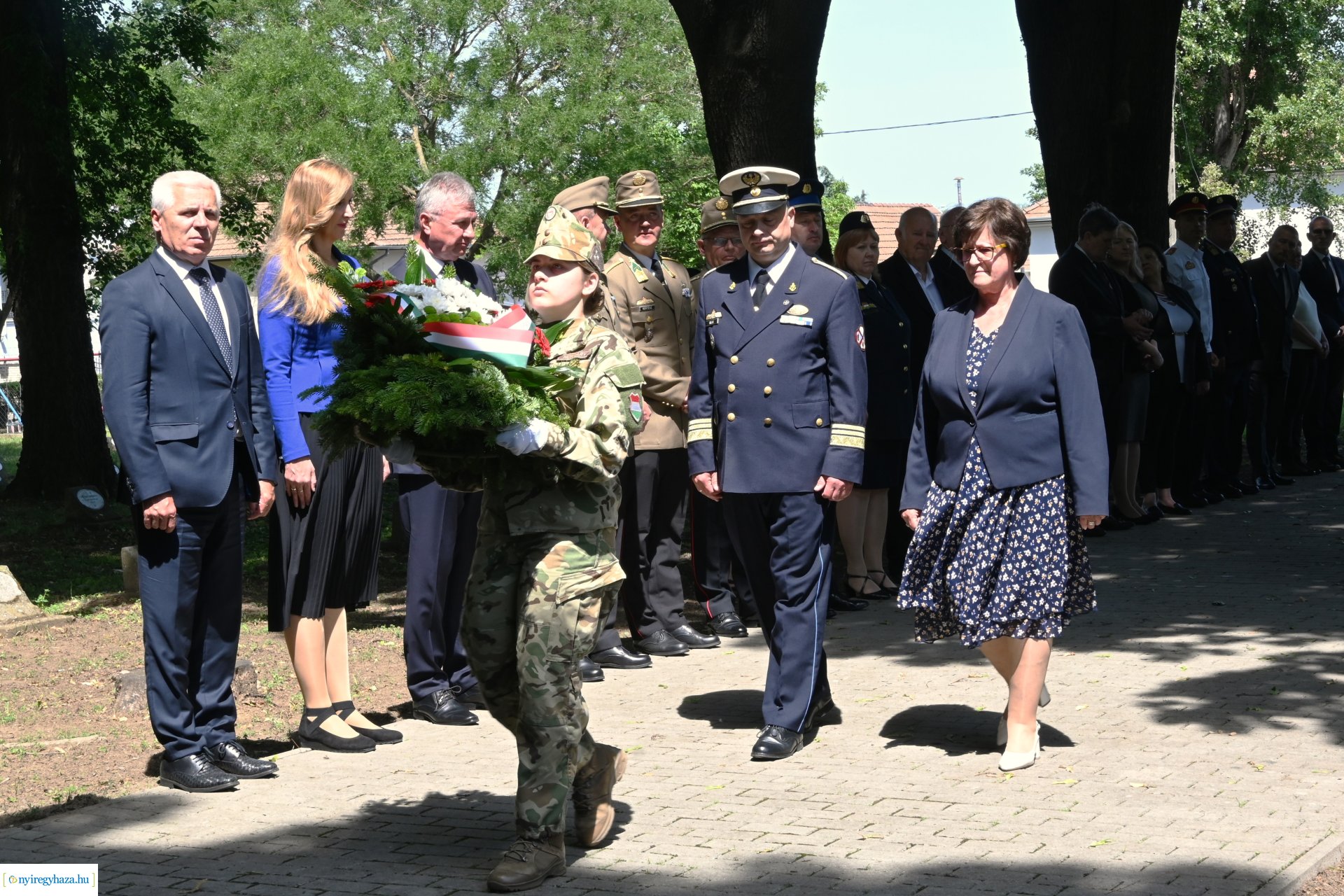 Hősök napja 2024 - koszorúzás a Hősök temetőjében
