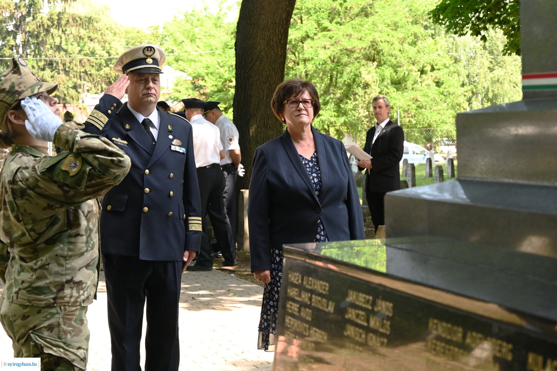 Hősök napja 2024 - koszorúzás a Hősök temetőjében
