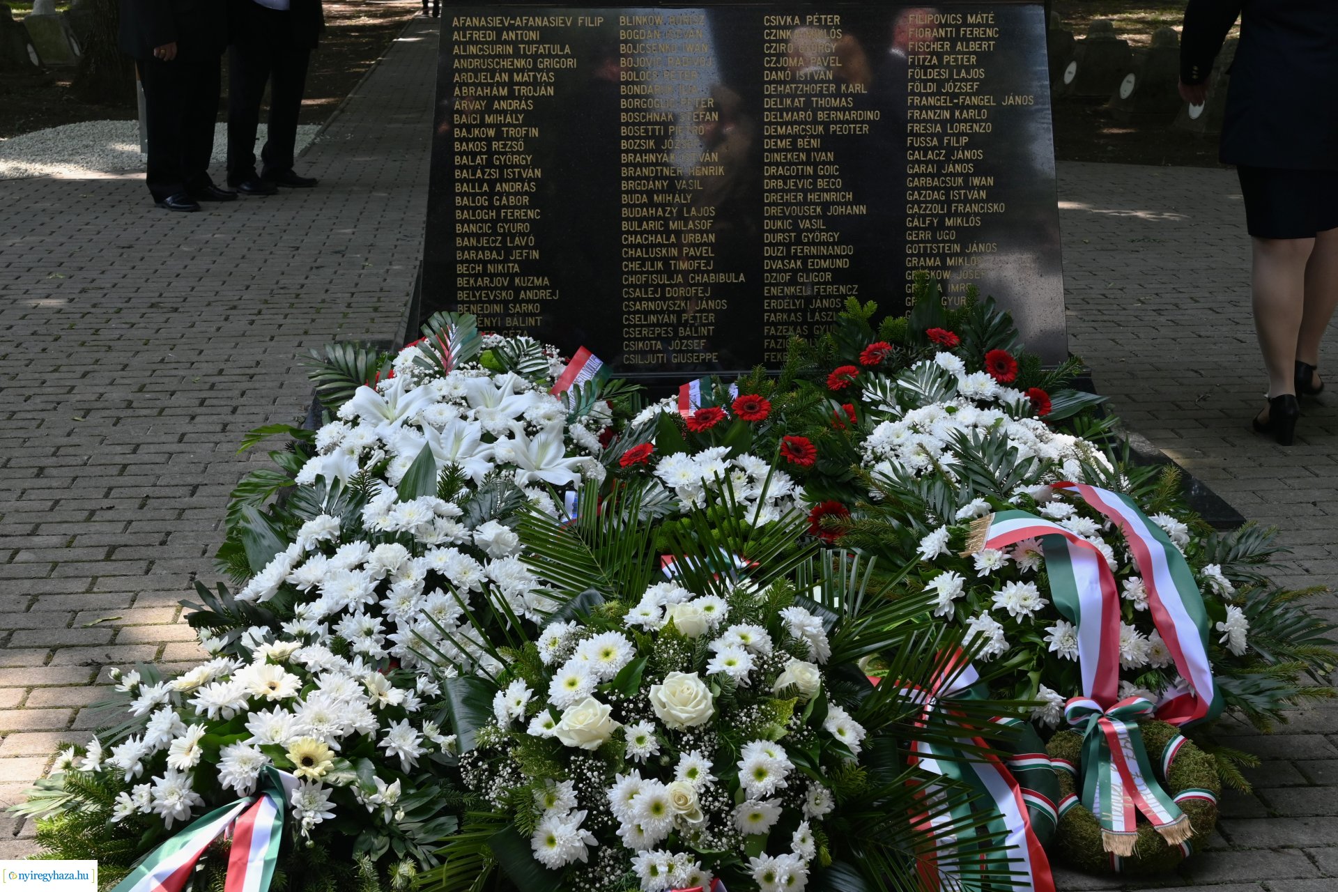 Hősök napja 2024 - koszorúzás a Hősök temetőjében