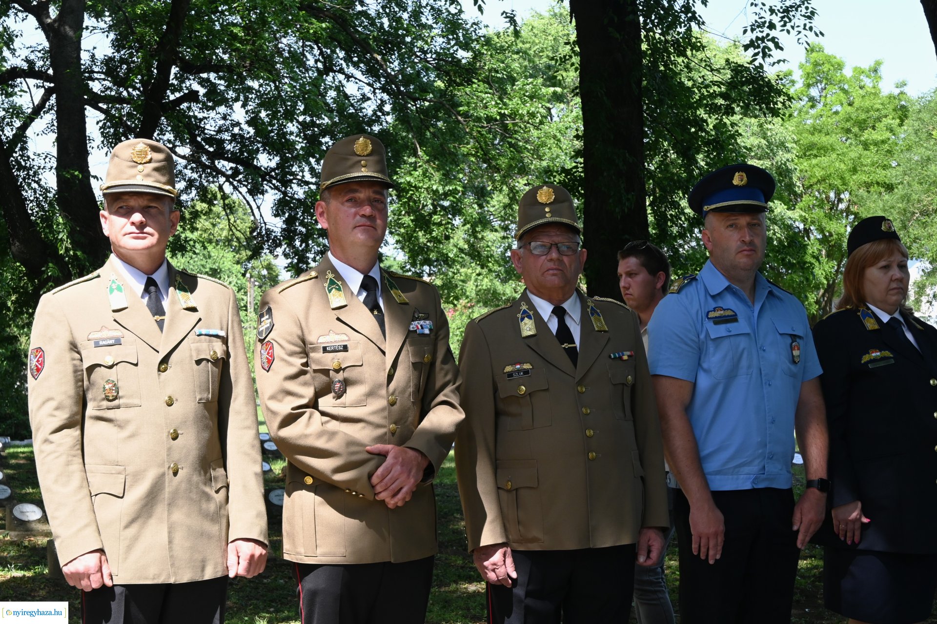 Hősök napja 2024 - koszorúzás a Hősök temetőjében
