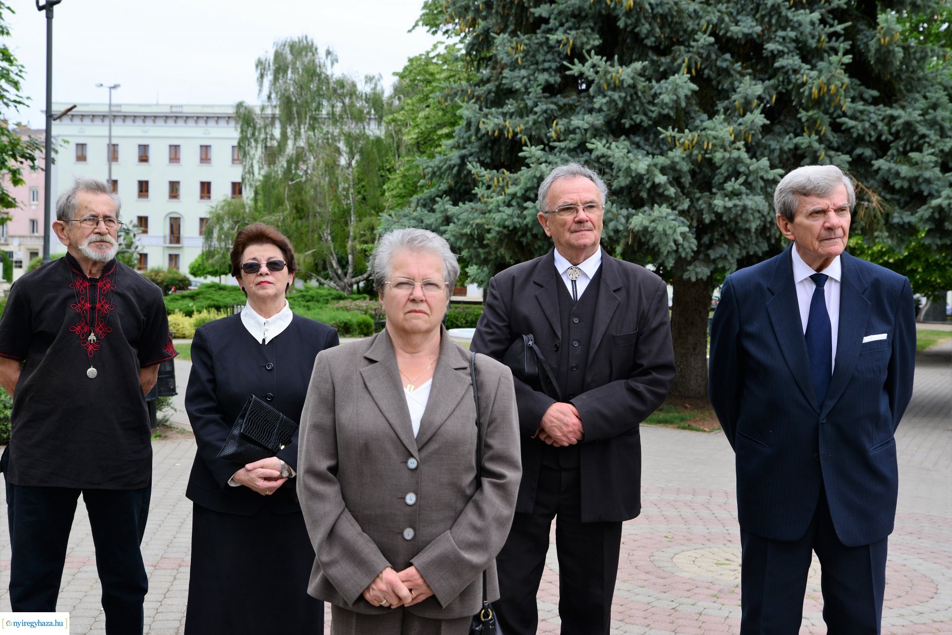Hősök napja - koszorúzás a Hősök terén