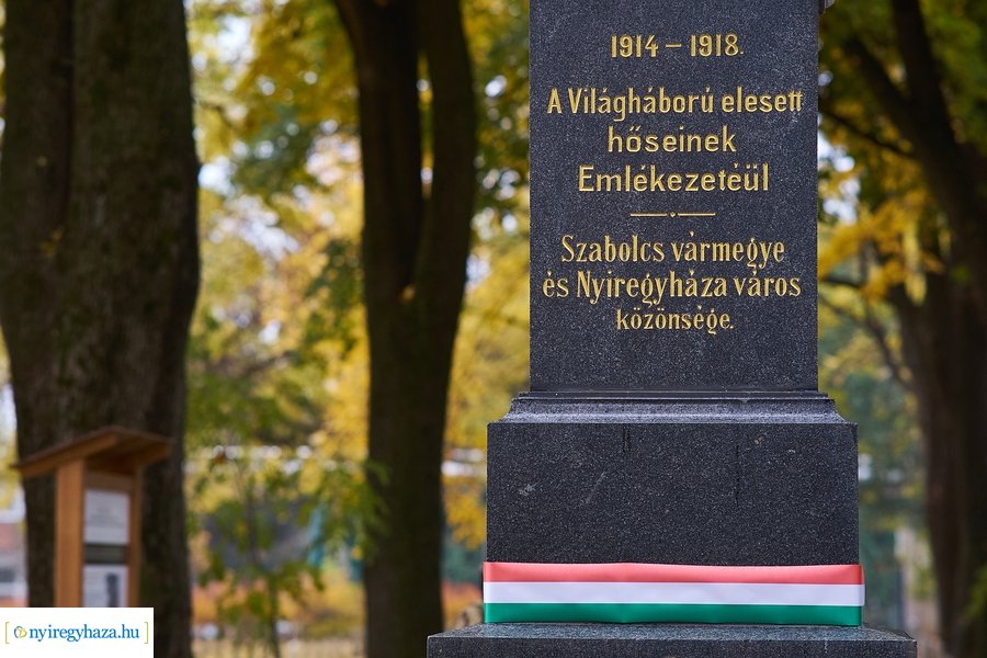 Az I. világháborúban elesett hősökre emlékezünk 2021