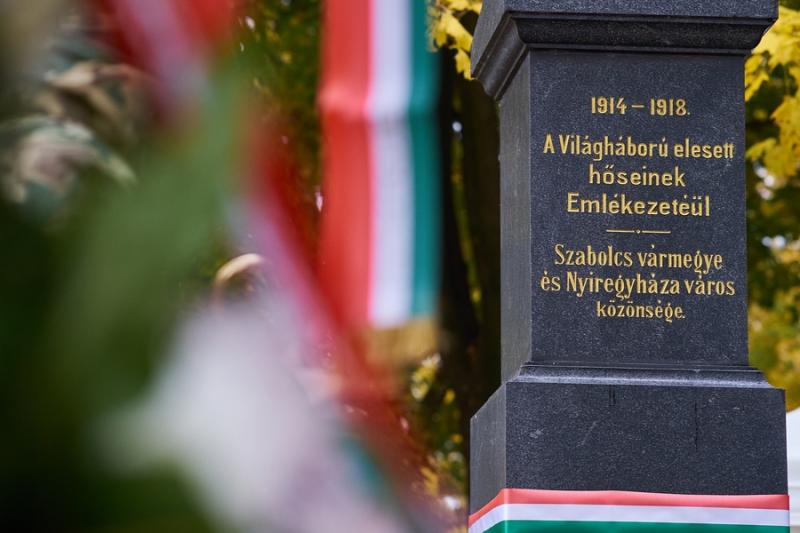 Az I. világháborúban elesett hősökre emlékezünk 2021
