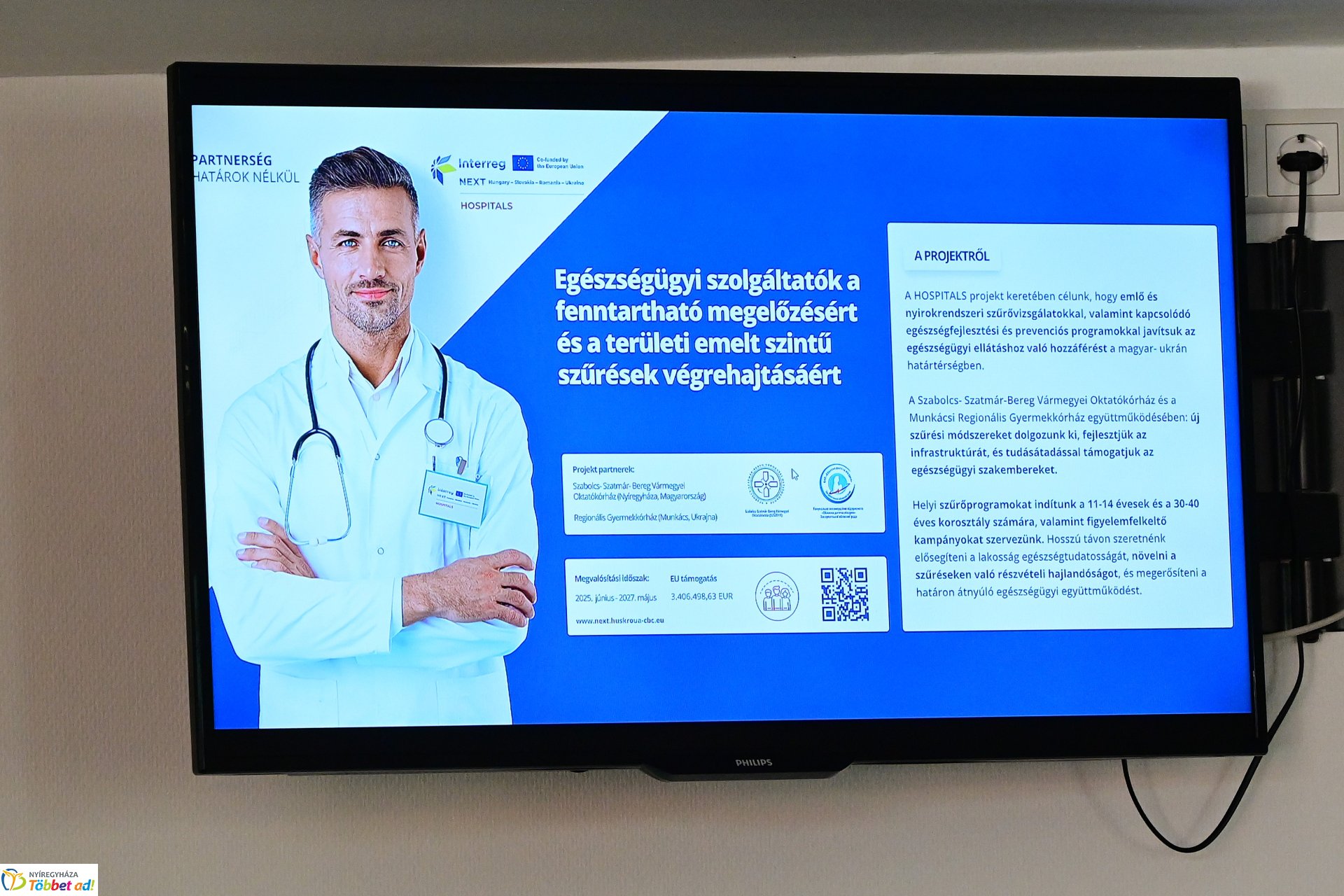 Hospitals projektnyitó