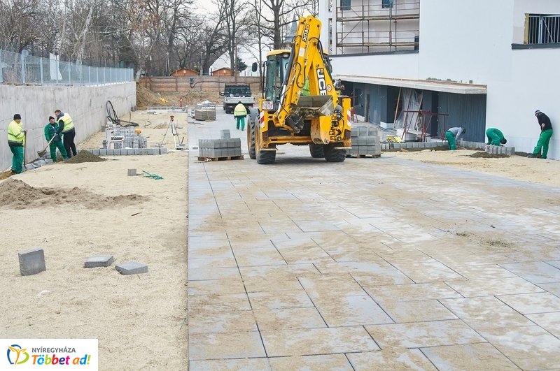 Hotel Sóstó SPA munkálatok