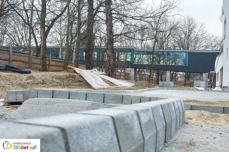 Hotel Sóstó SPA munkálatok