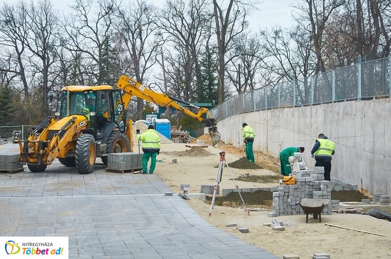Hotel Sóstó SPA munkálatok