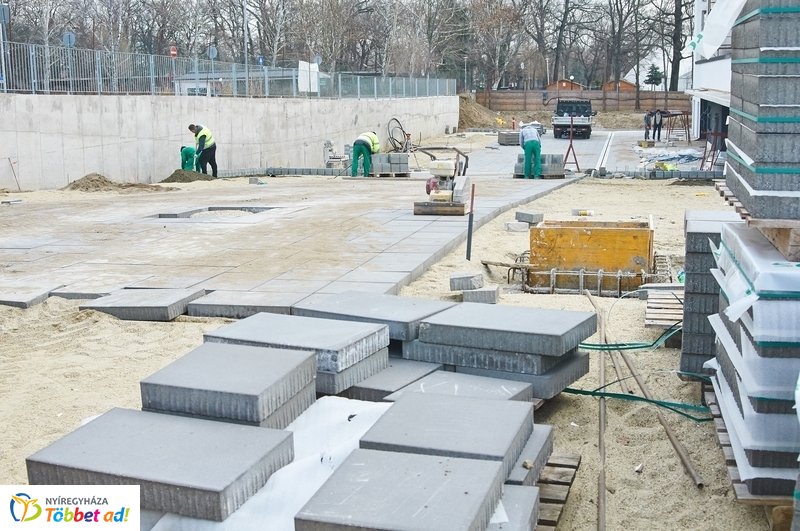 Hotel Sóstó SPA munkálatok