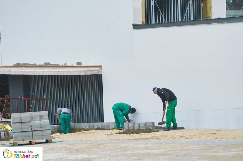 Hotel Sóstó SPA munkálatok