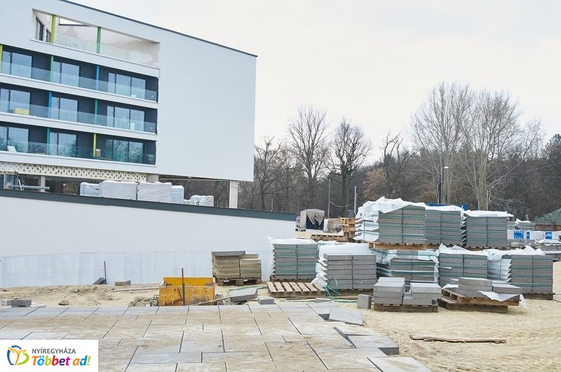 Hotel Sóstó SPA munkálatok
