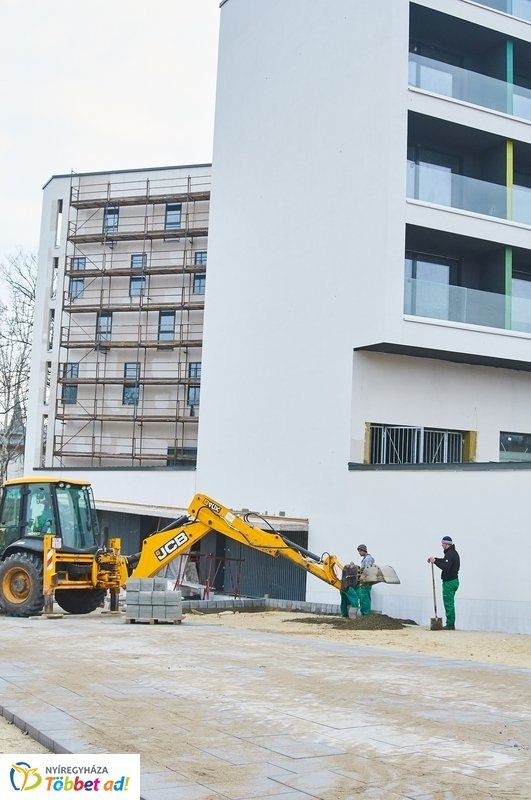 Hotel Sóstó SPA munkálatok